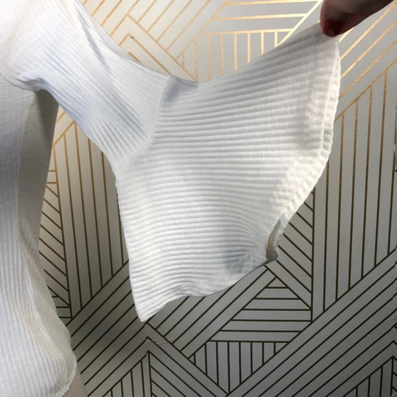 NBD Seduire Off-the-Shoulder Bodysuit in Ivory - Picture 4 of 8